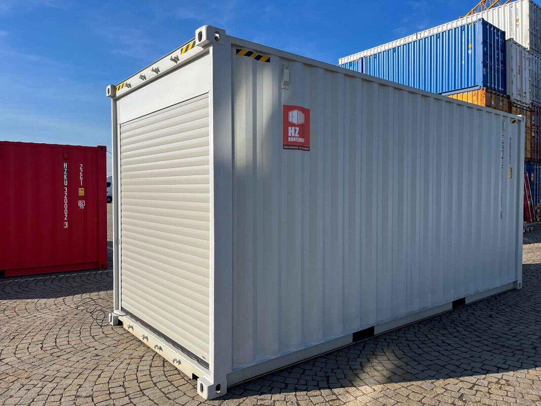 Contêiner 20' HC com Portas Enroláveis
