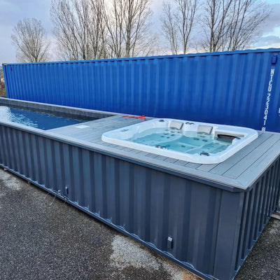 Piscina em Contentor 12m – Solução Ecológica e Pronta