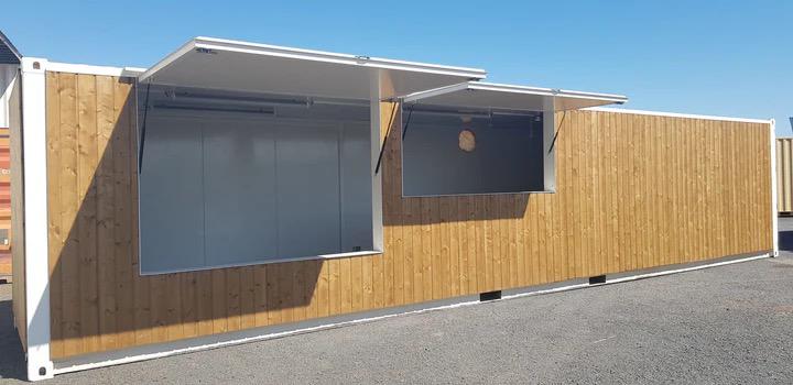 Contentor Bar 40′ em Madeira