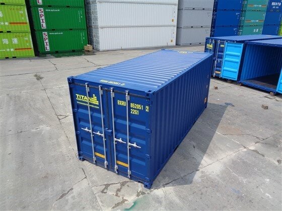Contêiner Dry 20' Dupla Porta