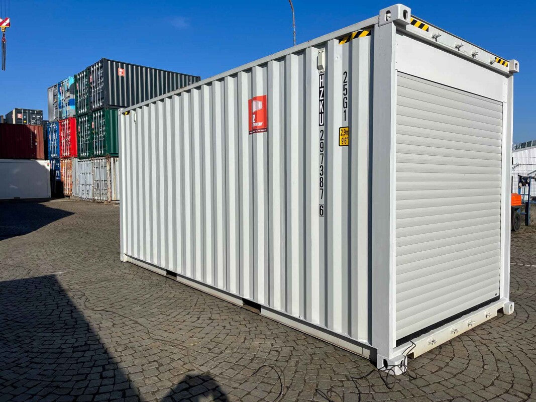 Contêiner 20' HC com Portas Enroláveis
