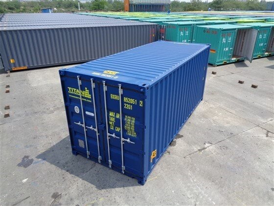 Contêiner Dry 20' Dupla Porta