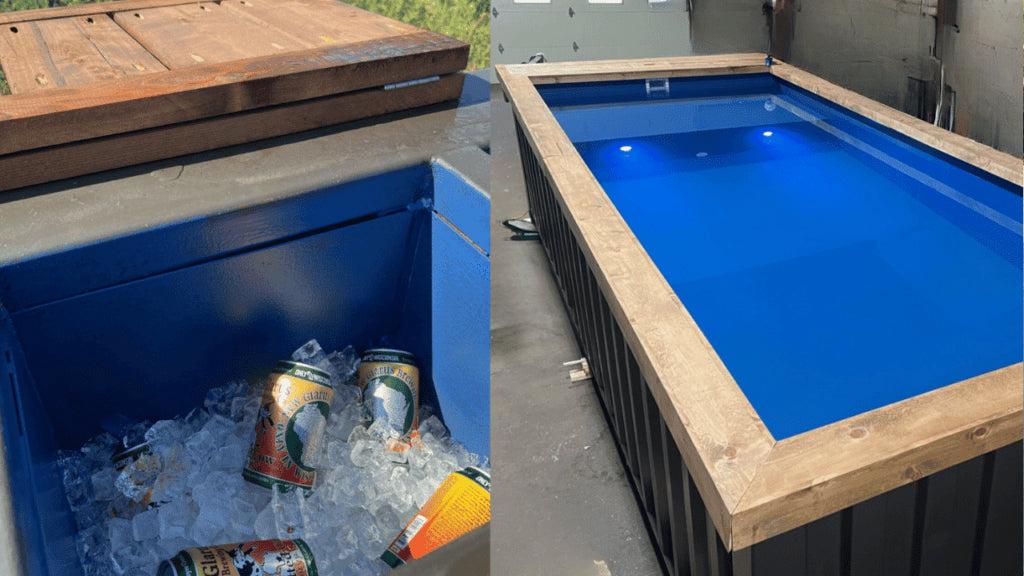 Piscina Contentor 20’ com Revestimento Epóxi
