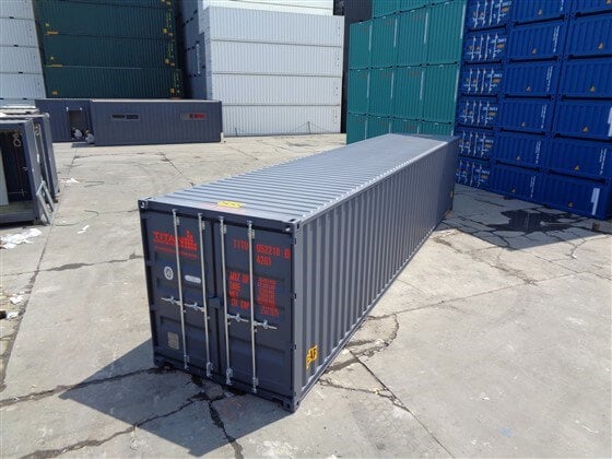 Contêiner 40' Industrial com portas duplas