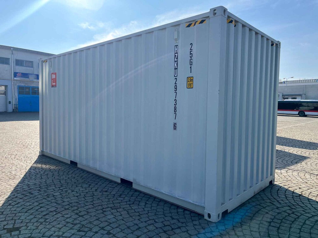 Contêiner 20' HC com Portas Enroláveis