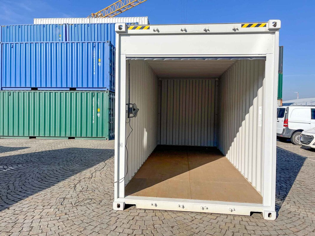 Contêiner 20' HC com Portas Enroláveis