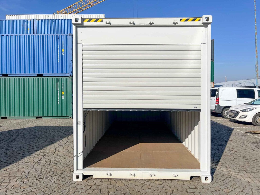 Contêiner 20' HC com Portas Enroláveis