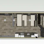 CASA MÓVEL DE 3 QUARTOS
